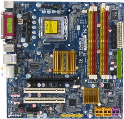 Лот: 13639844. Фото: 1. Gigabyte GA-965GM-S2 Rev 2.0... Материнские платы