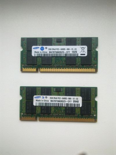Лот: 19132138. Фото: 1. DDR2 Samsung PC2 - 6400S 2GB x... Оперативная память