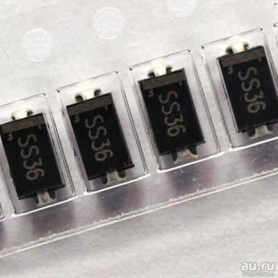 Лот: 13517185. Фото: 1. SR360 ( SS36 ) Диод Шоттки ( 3A... Диоды и тиристоры