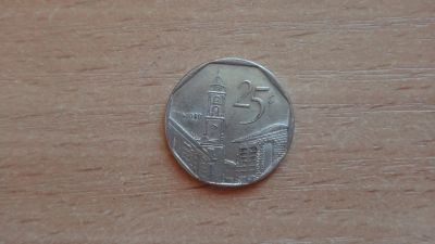 Лот: 20360873. Фото: 1. Куба 25 сентаво 1998. Америка
