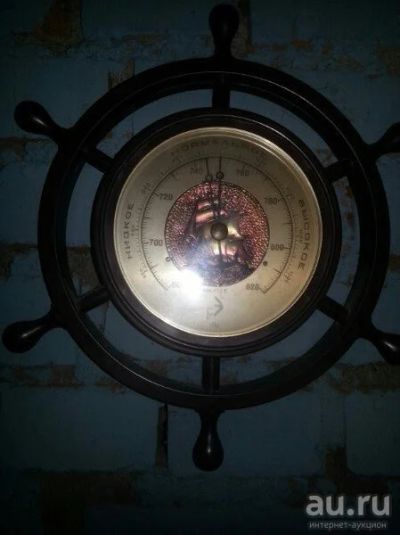 Лот: 13666290. Фото: 1. барометр СССР.чеканка. Предметы интерьера и быта