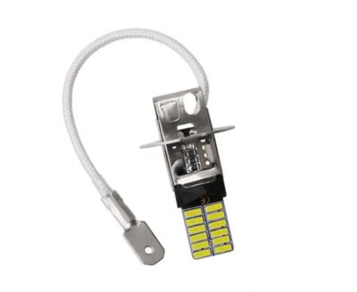 Лот: 16646295. Фото: 1. Лампа H3 24 SMD светодиодная тип... Оптика и освещение