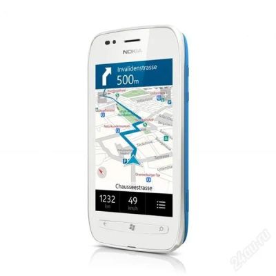Лот: 2513479. Фото: 1. Nokia Lumia 710 White. Смартфоны