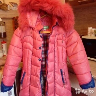 Лот: 10488667. Фото: 1. Зимнее синтепоновое пальто. Верхняя одежда