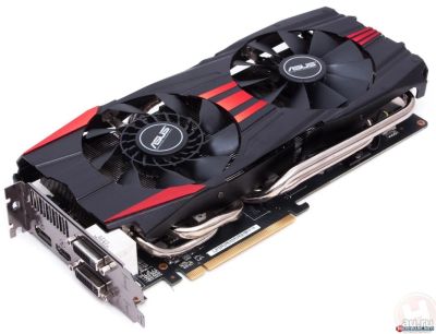 Лот: 8235268. Фото: 1. Видеокарта Asus R9 280 R9280-DC2T-3GD5... Видеокарты