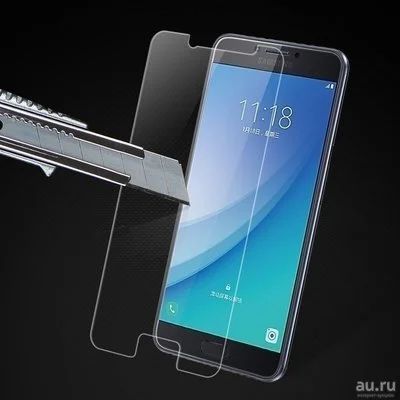 Лот: 12843054. Фото: 1. Защитное стекло Samsung Galaxy... Защитные стёкла, защитные плёнки