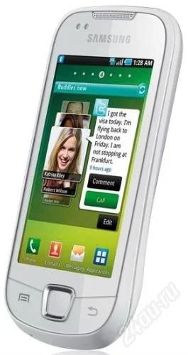 Лот: 1337829. Фото: 1. белый, оригинальный! samsung i5800... Смартфоны