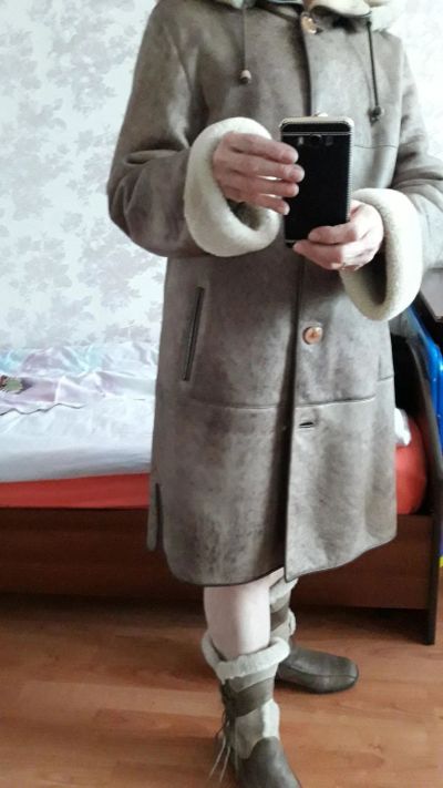 Лот: 11184913. Фото: 1. Дубленка. Верхняя одежда