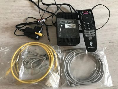 Лот: 13318140. Фото: 1. цифровая tv приставка ростелеком. Цифровое, спутниковое ТВ