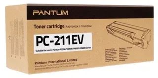 Лот: 24848437. Фото: 1. Тонер-картридж Pantum PC-211EV. Картриджи, расходные материалы