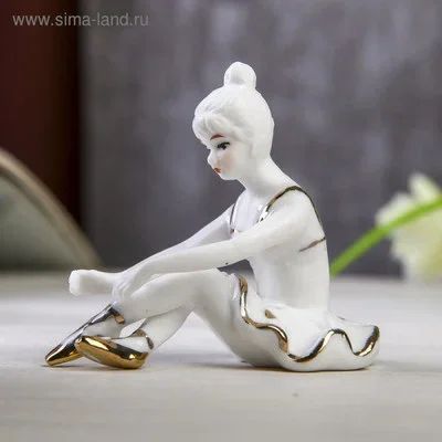 Лот: 15044268. Фото: 1. Сувенир &quot;Балерина&quot; золото... Аксессуары