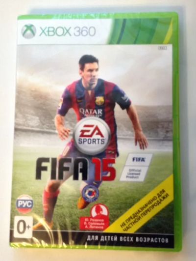 Лот: 5347215. Фото: 1. Диск FIFA 15 (Футбол) для Xbox... Игры для консолей
