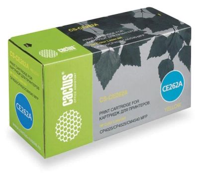 Лот: 5181303. Фото: 1. Картридж лазерный Cactus CS-CE262A... Картриджи, расходные материалы