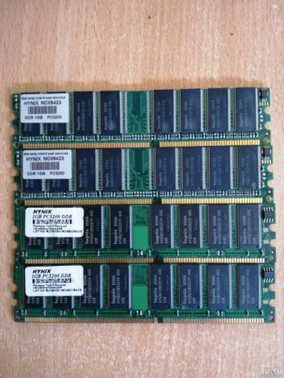 Лот: 13628409. Фото: 1. Оперативная память DDR 1Gb PC3200... Оперативная память