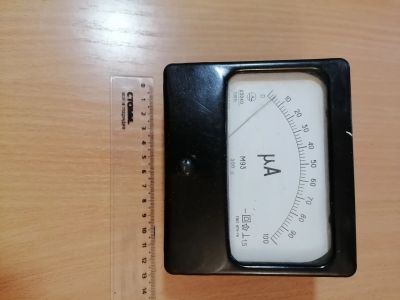 Лот: 24664202. Фото: 1. Микроамперметр. Головки измерительные, индикаторы