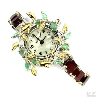 Лот: 12991692. Фото: 1. Женские Серебряные Часы Ручной... Драгоценные наручные часы