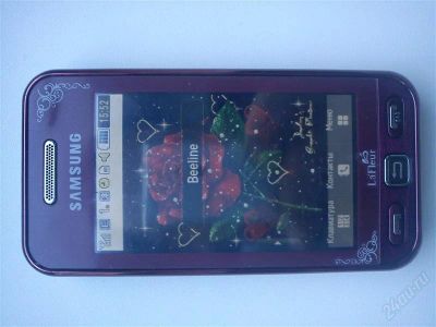 Лот: 2465690. Фото: 1. Samsung S5230 La Fleur. Кнопочные мобильные телефоны