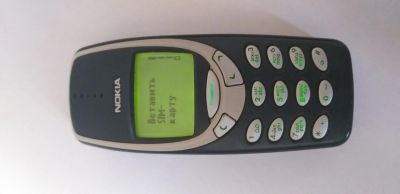 Лот: 13246631. Фото: 1. Nokia 3310 Раритет рабочий!. Кнопочные мобильные телефоны