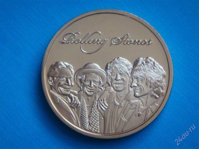 Лот: 2473619. Фото: 1. Монета The Rolling Stones. Другое (монеты)