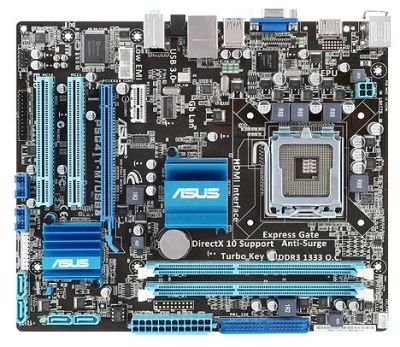 Лот: 7473272. Фото: 1. материнская плата socket 775 asus... Материнские платы