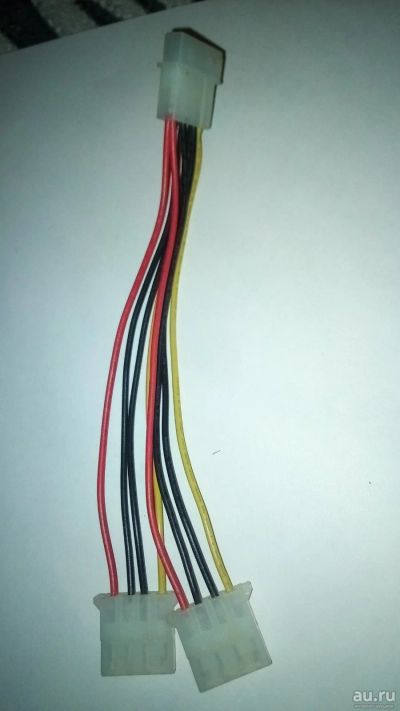 Лот: 16737073. Фото: 1. Разветвитель VCOM Molex - 2xMolex... Шлейфы, кабели, переходники