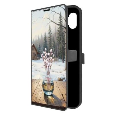 Лот: 25135189. Фото: 1. Чехол Krutoff Eco Book "Верба... Чехлы, бамперы