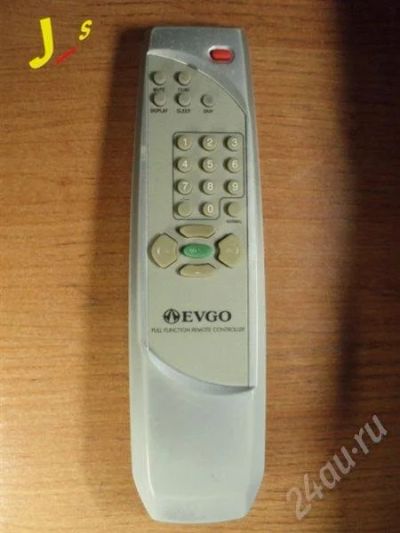 Лот: 307464. Фото: 1. Пульт ДУ от телевизора EVGO оригинальный... Пульты ДУ