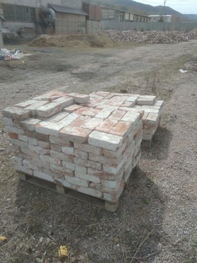 Лот: 11709910. Фото: 1. Кирпич старинный. Блоки, кирпич, брусчатка