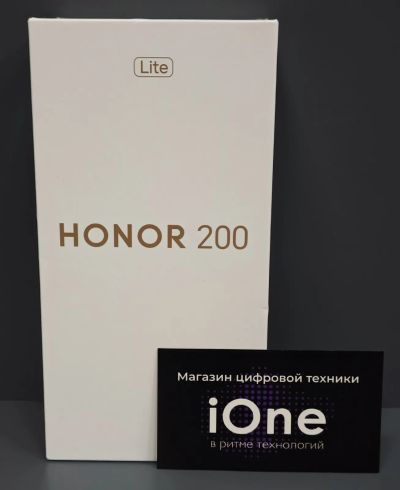 Лот: 23608667. Фото: 1. Honor 200 Lite 8/256Gb Black... Смартфоны