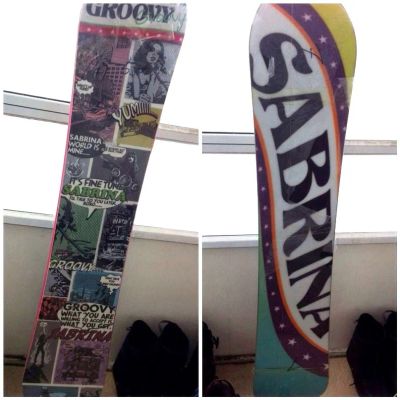 Лот: 6393564. Фото: 1. сноуборд Sabrina Groovy, 147 см. Сноуборды