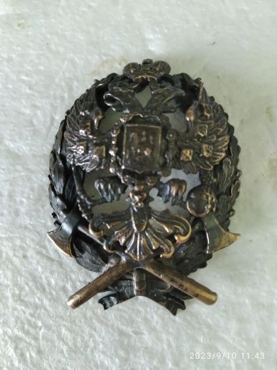 Лот: 20774397. Фото: 1. Царский знак об окончании Военно-медицинской... Сувенирные
