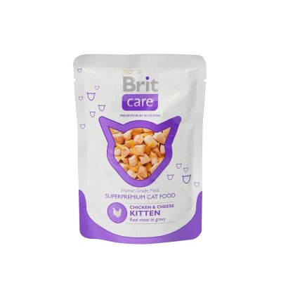 Лот: 10398884. Фото: 1. Корм Brit Care Для Котят Курица... Корма