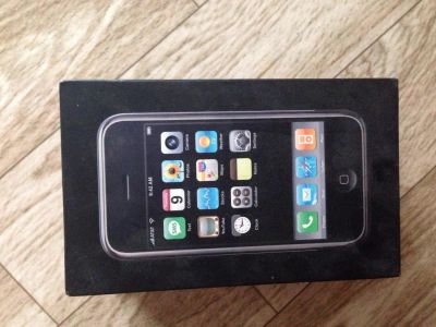 Лот: 4877967. Фото: 1. Коробочка от iPhone 3 g. Смартфоны