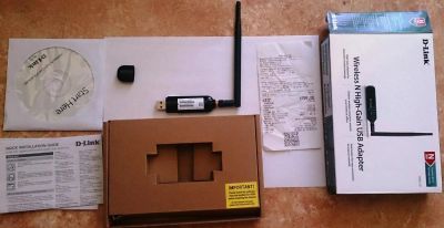 Лот: 11136436. Фото: 1. адаптер беспроводной WI-FI D-LINK... WiFi, Bluetooth адаптеры