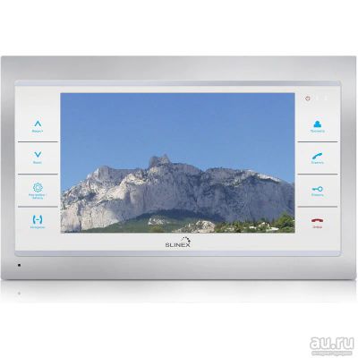 Лот: 16340091. Фото: 1. Видео домофон Slinex SL-10M (белый... Домофонные системы