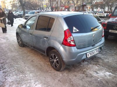 Лот: 6926101. Фото: 1. Продам Renault Sandero 2012 г. Автомобили