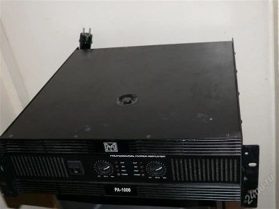 Лот: 2168237. Фото: 1. усилитель 1000вт на канал. Эстрадная акустика и усилители