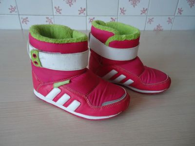 Лот: 6395188. Фото: 1. Сапоги "Adidas", р-р 26. Сапоги