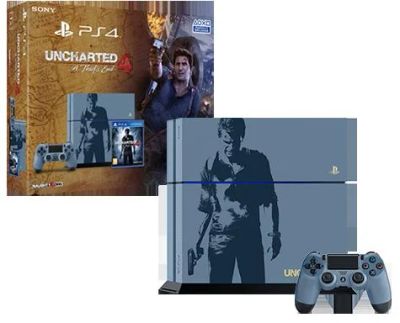 Лот: 7988586. Фото: 1. sony playstation 4 uncharted 4... Игровые приставки, консоли