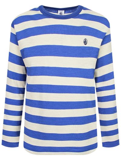 Лот: 22099362. Фото: 1. Лонгслив PETIT BATEAU. Брюки, шорты, джинсы