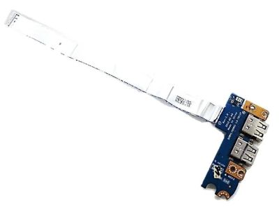 Лот: 11431253. Фото: 1. Плата USB разъёмов для ноутбука... Платы расширения, контроллеры, доп. порты