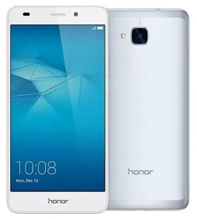 Лот: 10868897. Фото: 1. Huawei Honor 5C серебристый. Смартфоны