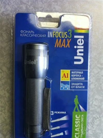 Лот: 1679957. Фото: 1. фонарь Uniel S-LD016-C. Фонарики