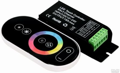 Лот: 12812885. Фото: 1. Контроллер сенсорный RGB N 7 с... Другое освещение