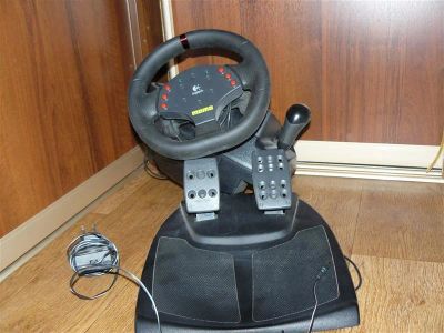 Лот: 795937. Фото: 1. Игровой Руль "Momo racing". Другое (игровые приставки, консоли, видеоигры)