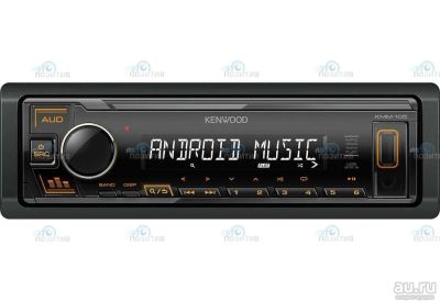 Лот: 13052089. Фото: 1. Kenwood KMM-105AY тюнер/USB/AUX... Автомагнитолы