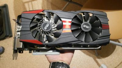Лот: 9207098. Фото: 1. ASUS R9 280X Гарантия до 2018... Видеокарты