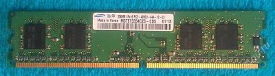Лот: 1760690. Фото: 1. Память DDR-II DIMM 256 Mb. Оперативная память