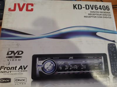 Лот: 13651600. Фото: 1. Автомагнитола JVC KD-DV6406. Автомагнитолы