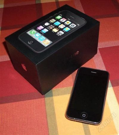 Лот: 1002062. Фото: 1. Оригинальный iPhone 3G 8 Гб. Смартфоны